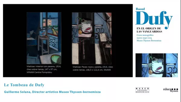 Le Tombeau de Dufy. Guillermo Solana.