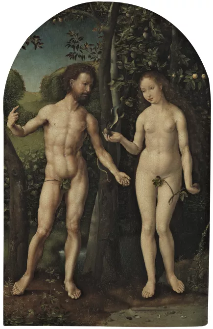 Adán y Eva. Jan Gossaert Adán y Eva. Jan Gossaert