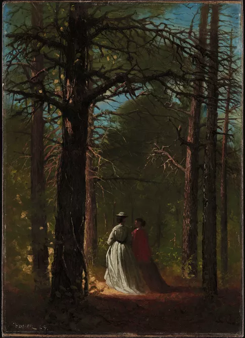Waverly Oaks. Winslow Homer Waverly Oaks. Winslow Homer