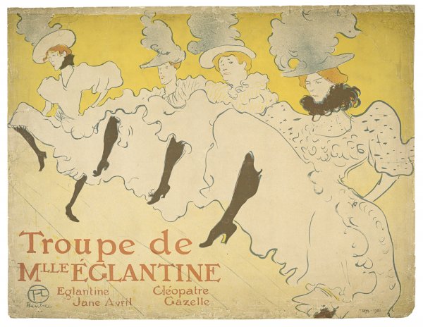 Troupe de Mlle Églantine, 1896 Troupe de Mlle Églantine, 1896