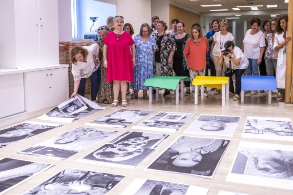 Participante durante el desarrollo de un taller