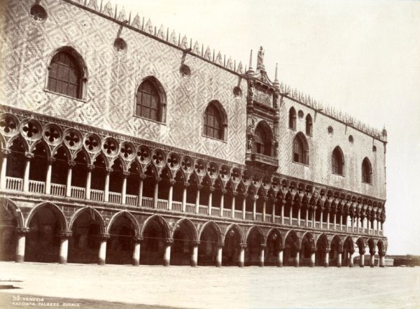 Fotografía de Carlo Naya, Palacio Ducal de Venecia