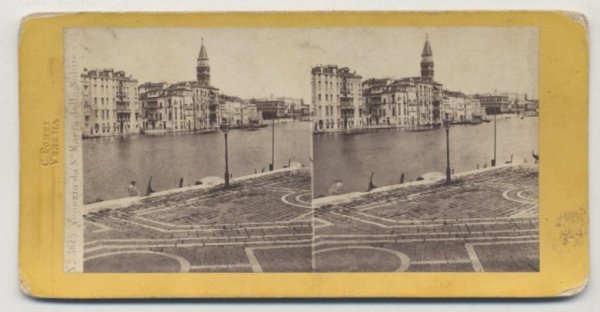 Fotografía de Carlo Ponti, Vista desde la iglesia de Santa María della Salute