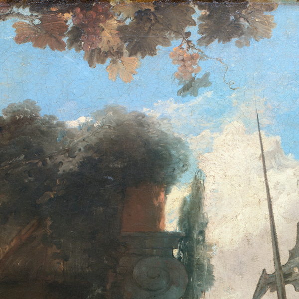 Giambattista Tiepolo, La muerte de Jacinto (detalle), hacia 1752-1753