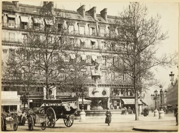 Fotografía de París, hacia 1890