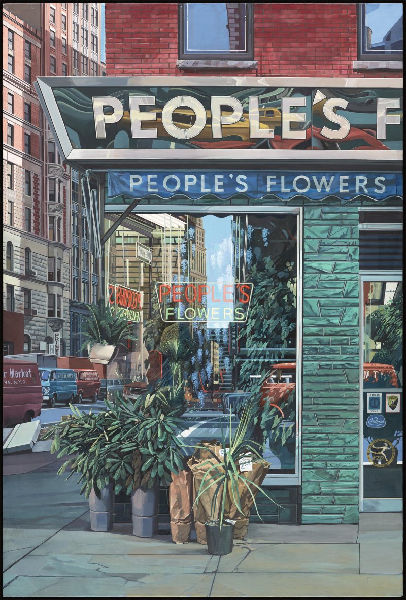 People's Flowers. Richard Estes People's Flowers. Richard Estes