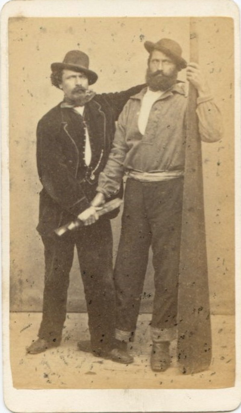 Fotografía de Carlo Ponti, Gondoleros