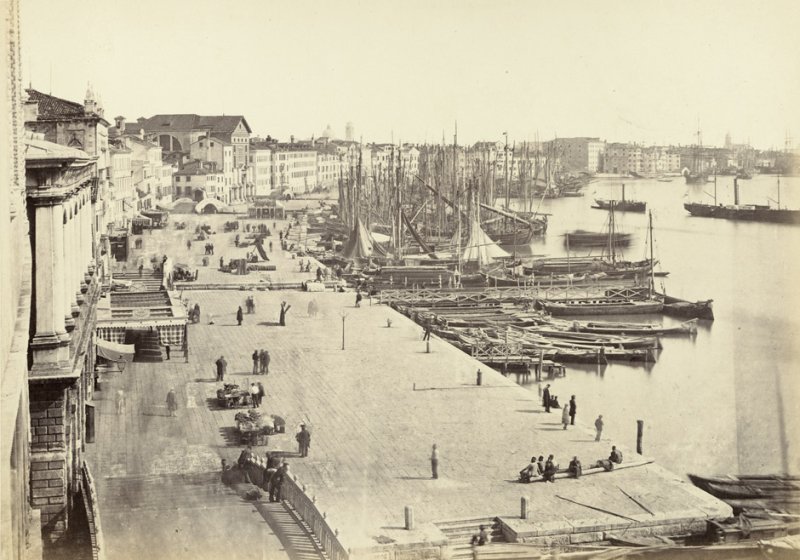 Fotografía de Carlo Ponti, Riva degli Schiavoni