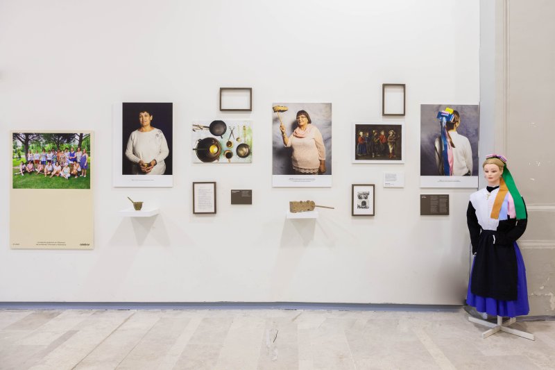 Sala de exposición de la muestra