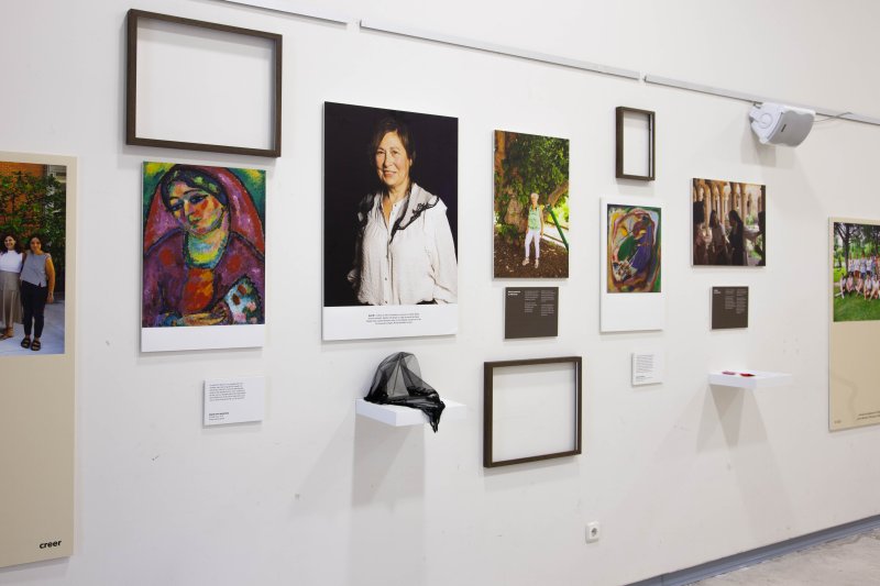 Sala de exposición de la muestra