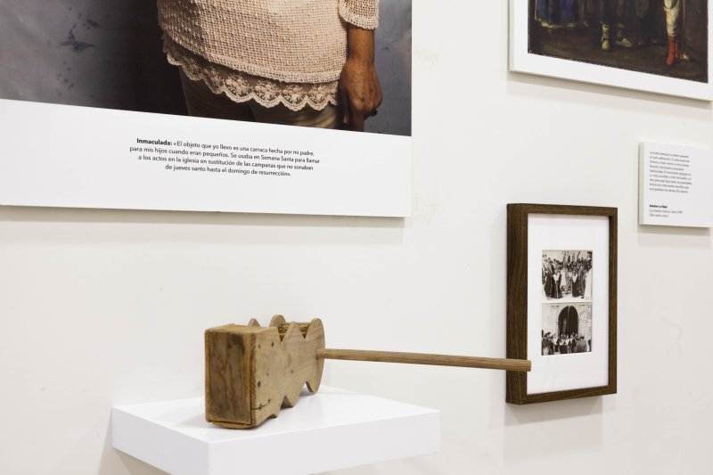 Sala de exposición de la muestra