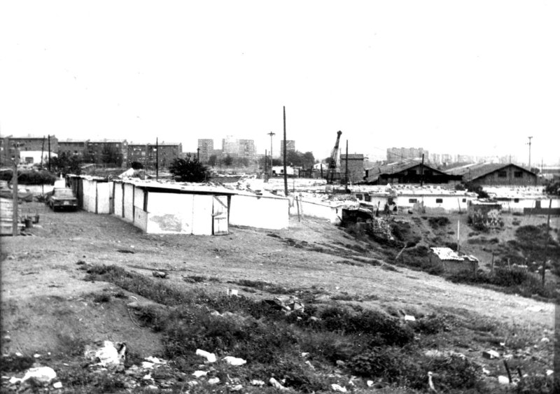 Paisaje de Orcasitas, Madrid, años 50