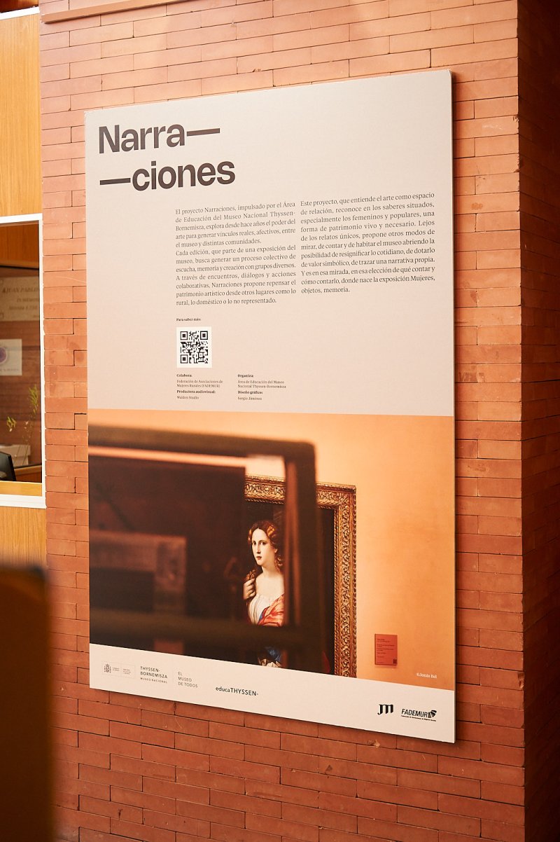 Imagen ilustrativa de la muestra "Mujeres, objetos y memoria"