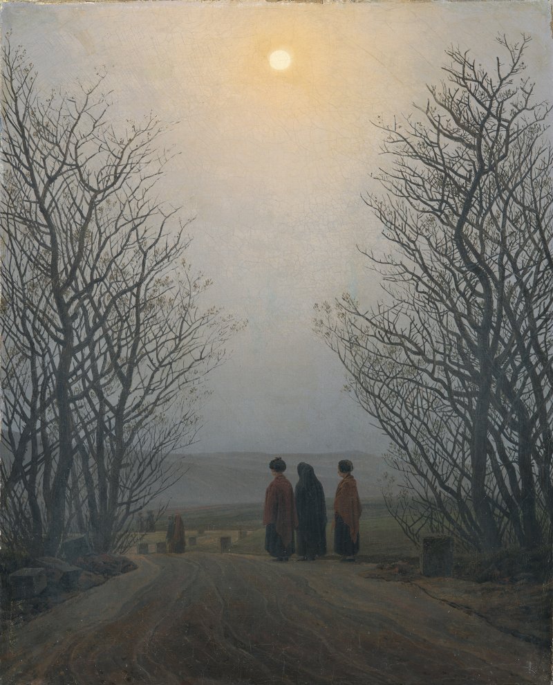 Mañana de Pascua. Caspar David Friedrich