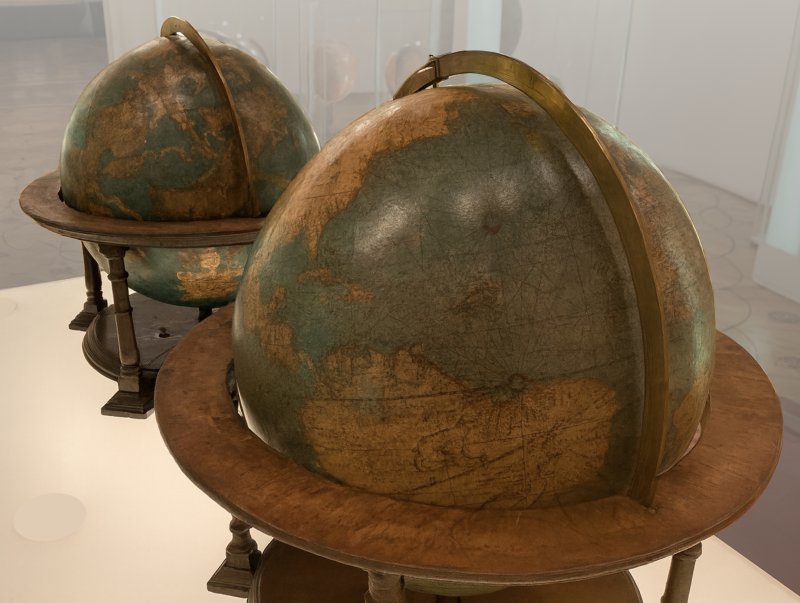 Gerard Mercator, Globo terrestre y Globo celeste, 1541 y 1551