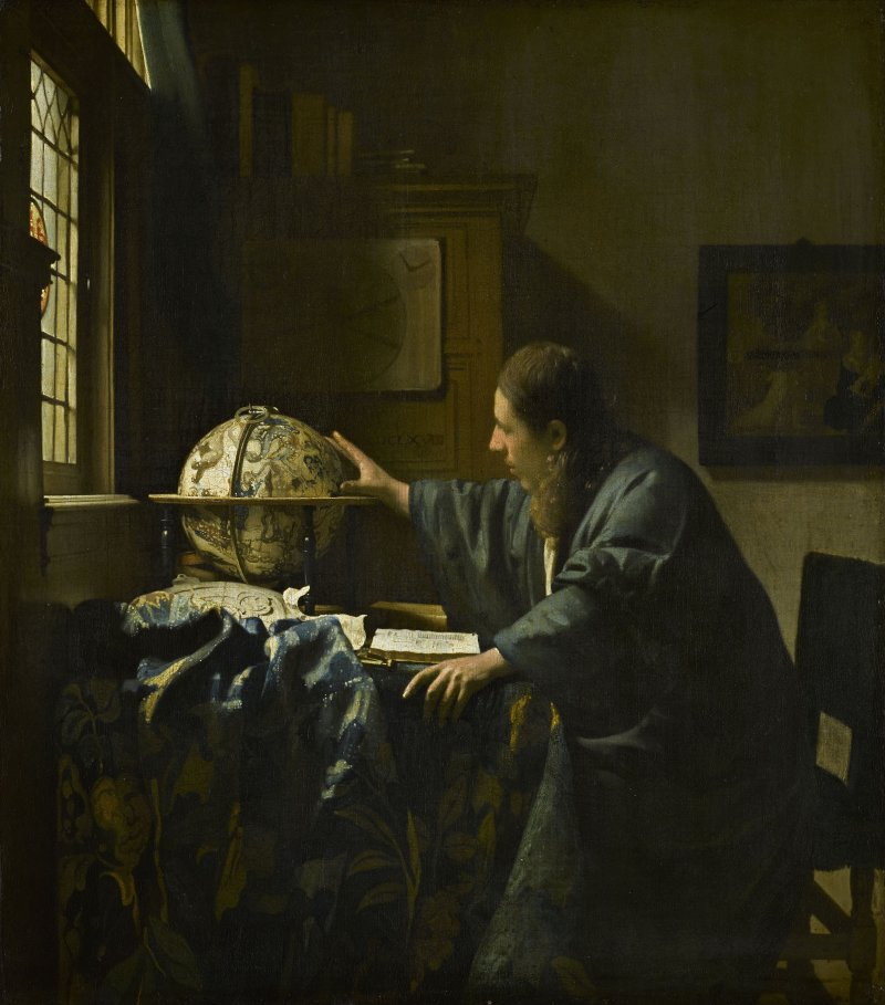 Johannes Vermeer, El astrónomo, 1668