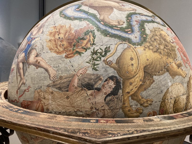 Vincenzo Coronelli, Globo celeste (detalle), 1692