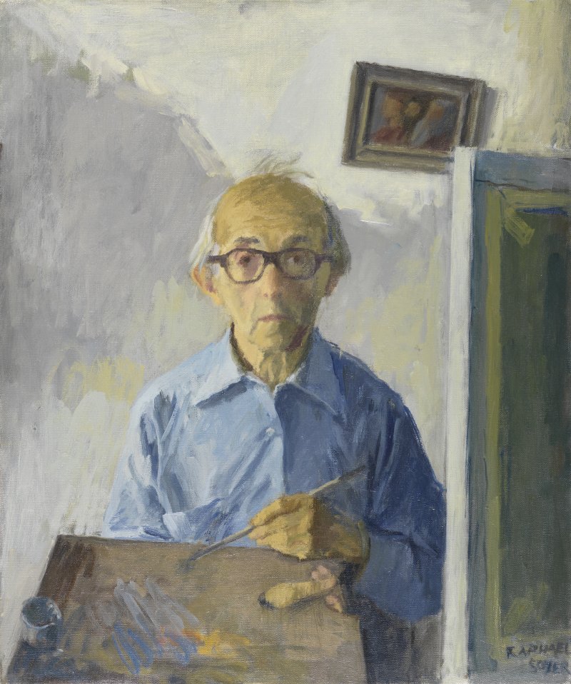 Autorretrato. Raphael Soyer Autorretrato. Raphael Soyer