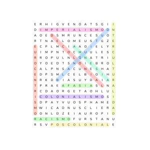 Decolonial - sopa de letras