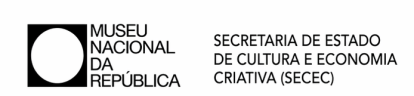 Logotipo Museu Nacional da República y Secretaría de Estado de Cultura e Economia Criativa