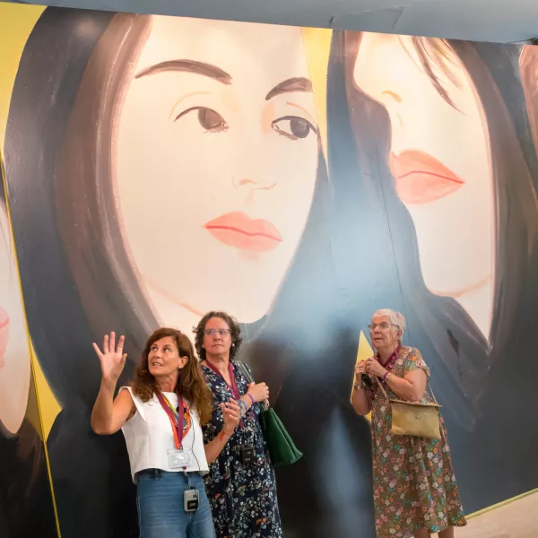 Participantes del proyecto Visitantes en el museo