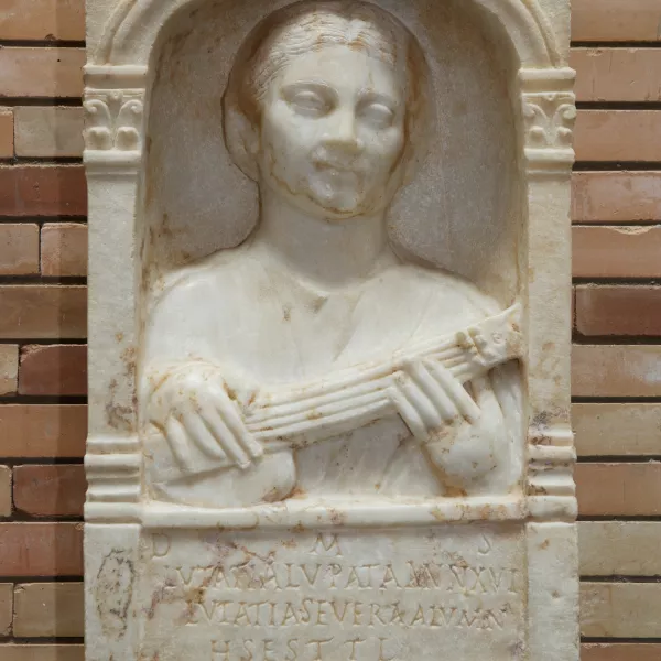 Estela funeraria romana Estela funeraria romana