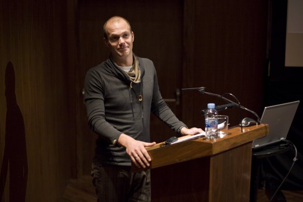  Diederik Veerman durante su conferencia en el II Congreso