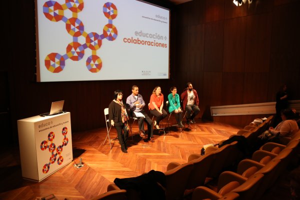 Mesa redonda del encuentro Educa+ Colaboraciones