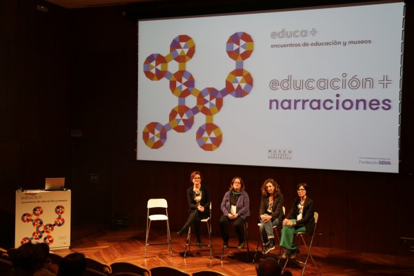 Mesa redonda del encuentro Educa+ Narraciones