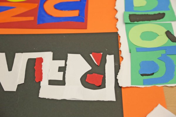 Resultado del taller 'Arte y letras' Resultado del taller 'Arte y letras'