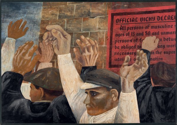 Obreros franceses. Ben Shahn Obreros franceses. Ben Shahn