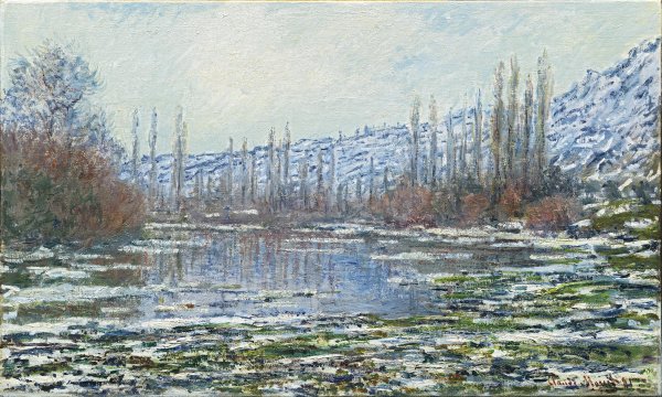El deshielo en Vétheuil. Claude Monet El deshielo en Vétheuil. Claude Monet