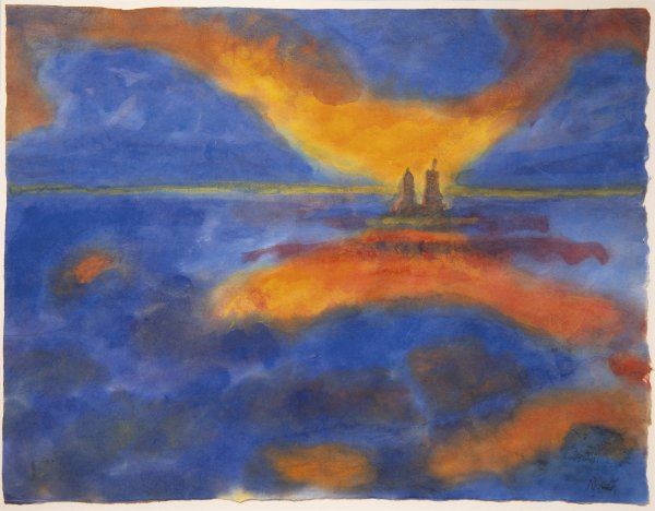 Nubes rojas. Emil (Emil Hansen) Nolde Nubes rojas. Emil (Emil Hansen) Nolde