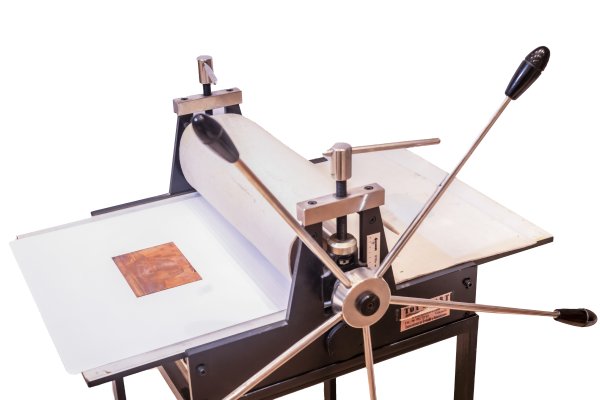 Imagen de un tórculo Imagen de un tórculo