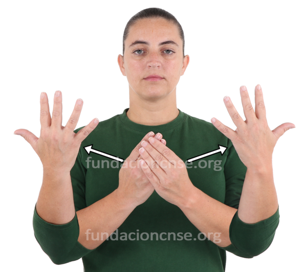 Abstracción en Lengua de Signos Española Signado de la palabra abstracción en Lengua de Signos Española