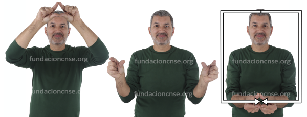 Bastidor en Lengua de Signos Española Signado de la palabra bastidor en Lengua de Signos Española