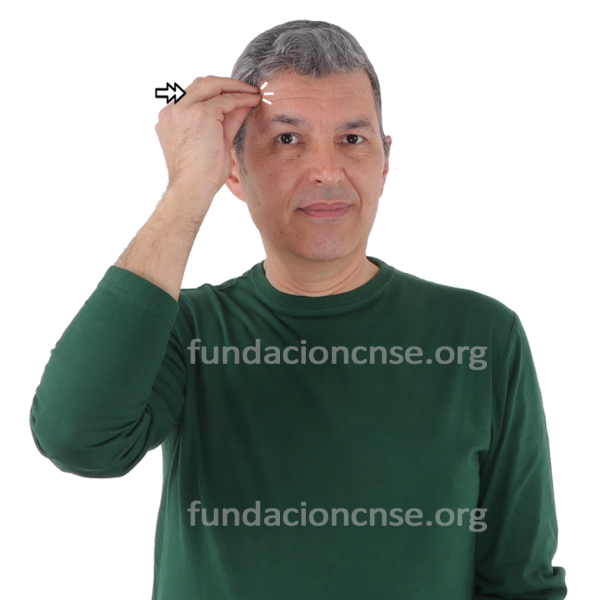 Nombre del artista Caravaggio en Lengua de Signos Española Signado del nombre Caravaggio en Lengua de Signos Española