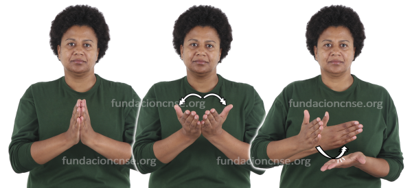 Catálogo en Lengua de Signos Española Signado de la palabra catálogo en Lengua de Signos Española