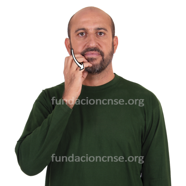 Nombre del artista Paul Cézanne en Lengua de Signos Española Signado del nombre Paul Cézanne en Lengua de Signos Española