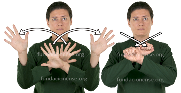 Claroscuro en Lengua de Signos Española Signado de la palabra claroscuro en Lengua de Signos Española