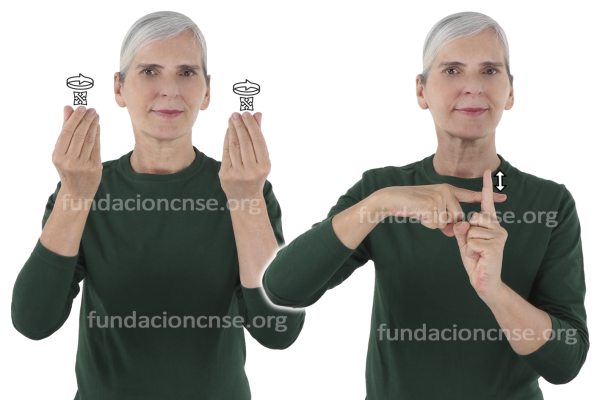 Climatización en Lengua de Signos Española Signado de la palabra climatización en Lengua de Signos Española