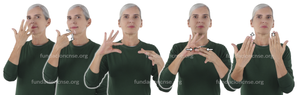Color complementario en Lengua de Signos Española Signado de color complementarios en Lengua de Signos Española