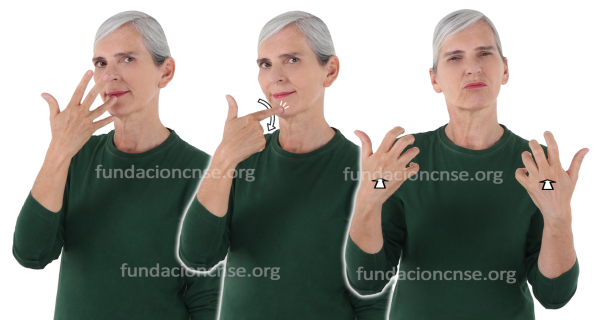 Color saturado en Lengua de Signos Española Signado de color saturado en Lengua de Signos Española