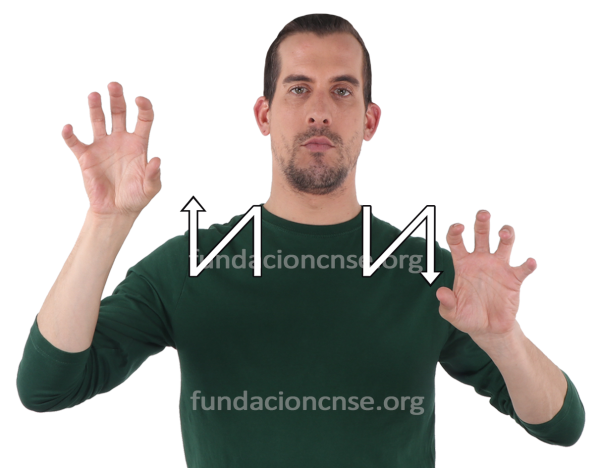 Composición en Lengua de Signos Española Signado de la palabra composición en Lengua de Signos Española