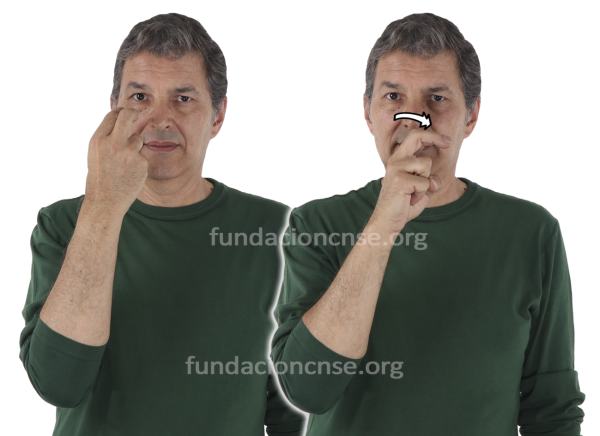 Nombre del artista Piero della Francesca en Lengua de Signos Española Signado del nombre Piero della Francesca en Lengua de Signos Española