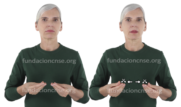 Disolvente en Lengua de Signos Española Signado de la palabra disolvente en Lengua de Signos Española