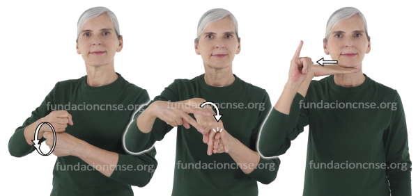 El Jinete Azul en Lengua de Signos Española Signado de la palabra El Jinete Azul en Lengua de Signos Española