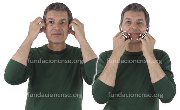 Nombre del artista Caspar David Friedrich en Lengua de Signos Española Signado del nombre Caspar David Friedrich en Lengua de Signos Española