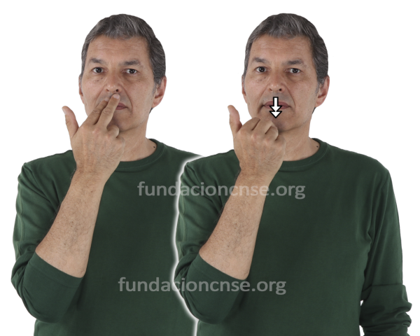 Nombre del artista Paul Klee en Lengua de Signos Española Signado del nombre Paul Klee en Lengua de Signos Española