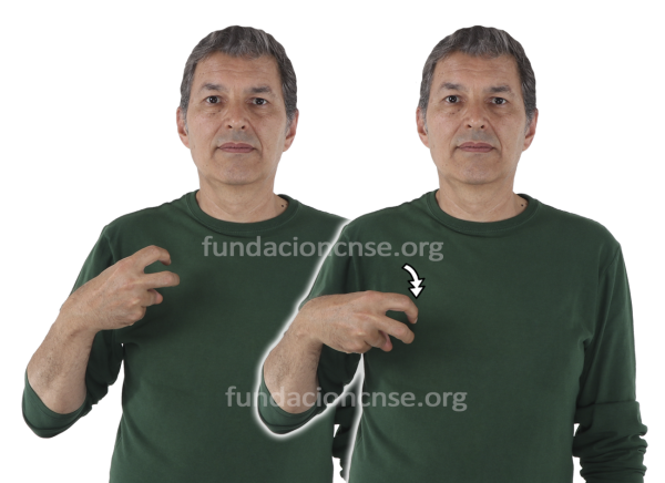 Nombre del artista Amadeo Modigliani en Lengua de Signos Española Signado del nombre Amadeo Modigliani en Lengua de Signos Española